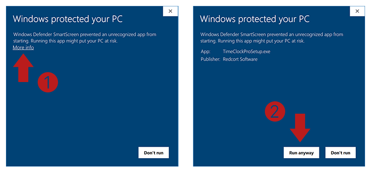 Windows Protected Your PC